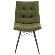 Aiken Fabric Upholstered Dining Side Chair Forest Green (Set of 4)