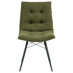 Aiken Fabric Upholstered Dining Side Chair Forest Green (Set of 4)