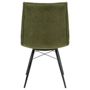 Aiken Fabric Upholstered Dining Side Chair Forest Green (Set of 4)