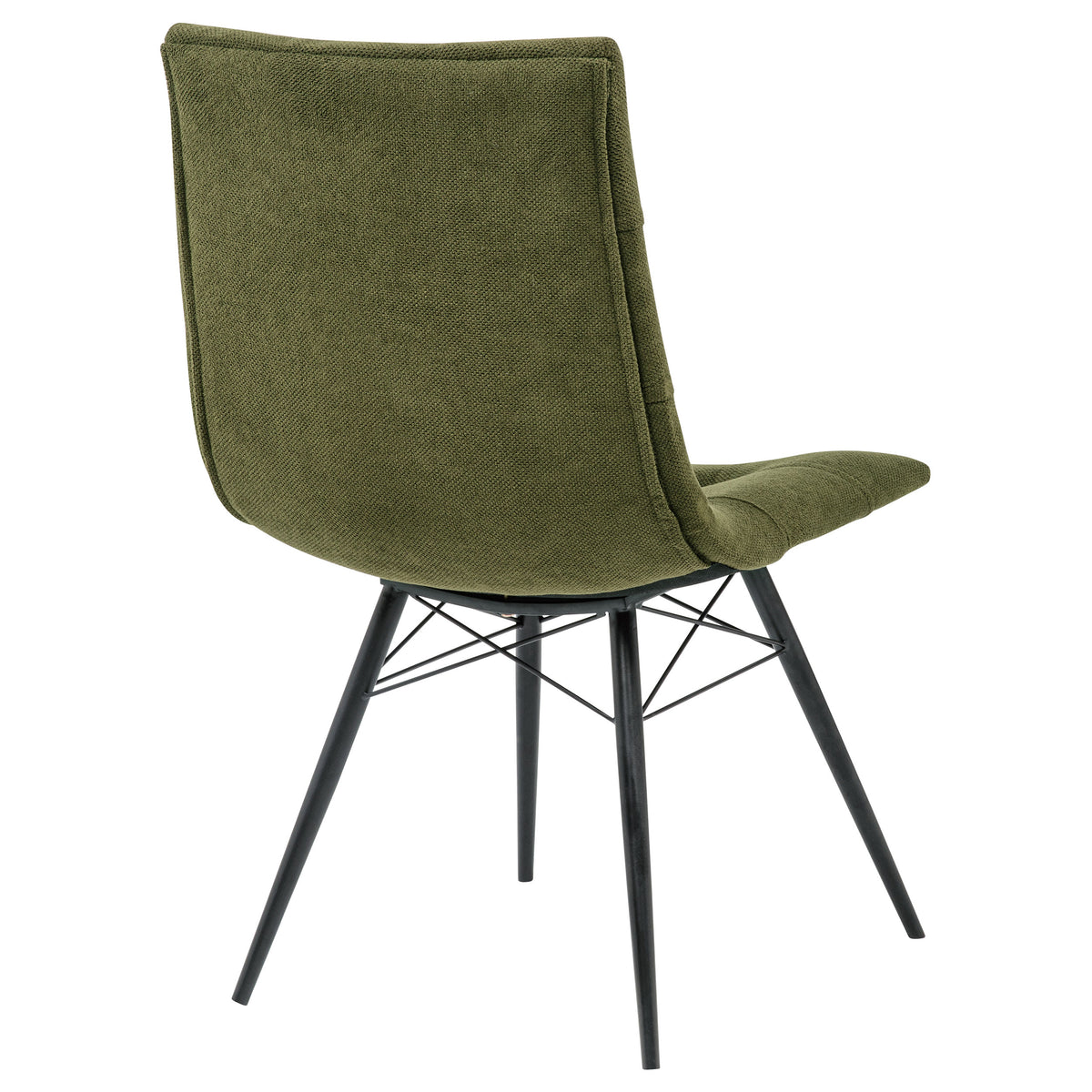Aiken Fabric Upholstered Dining Side Chair Forest Green (Set of 4)