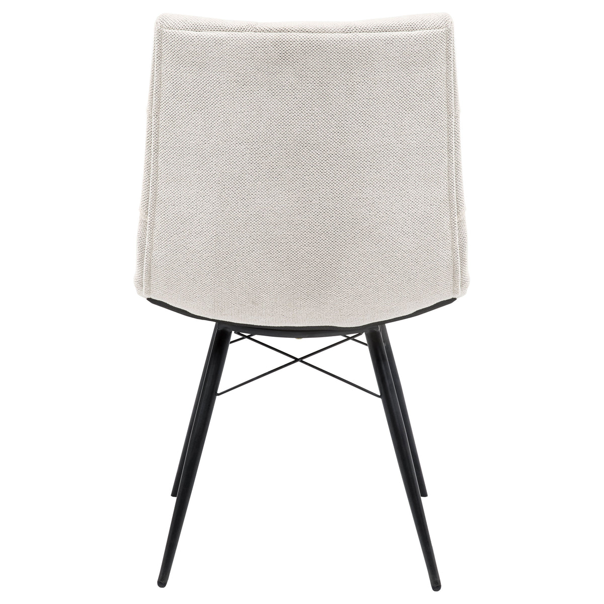 Aiken Fabric Upholstered Dining Side Chair Stone White (Set of 4)