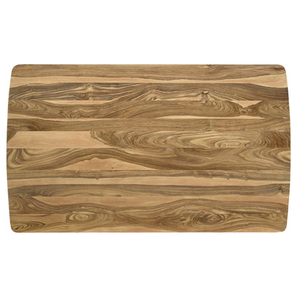 Juego de comedor Partridge Counter Sheesham y Camel