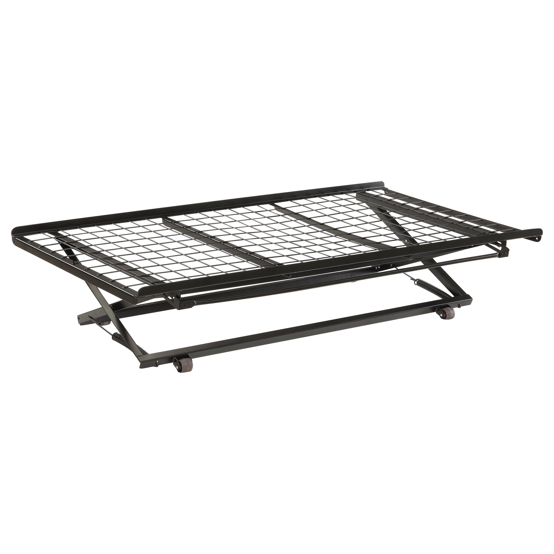 Cama nido desplegable de metal Eden, color negro