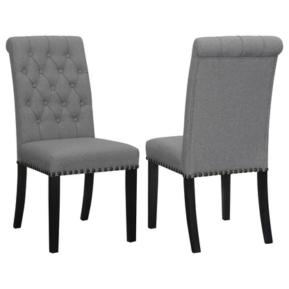 Alana Fabric Upholstered Dining Side Chair (Set of 2)