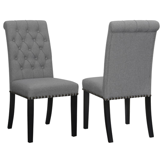 Alana Fabric Upholstered Dining Side Chair (Set of 2)