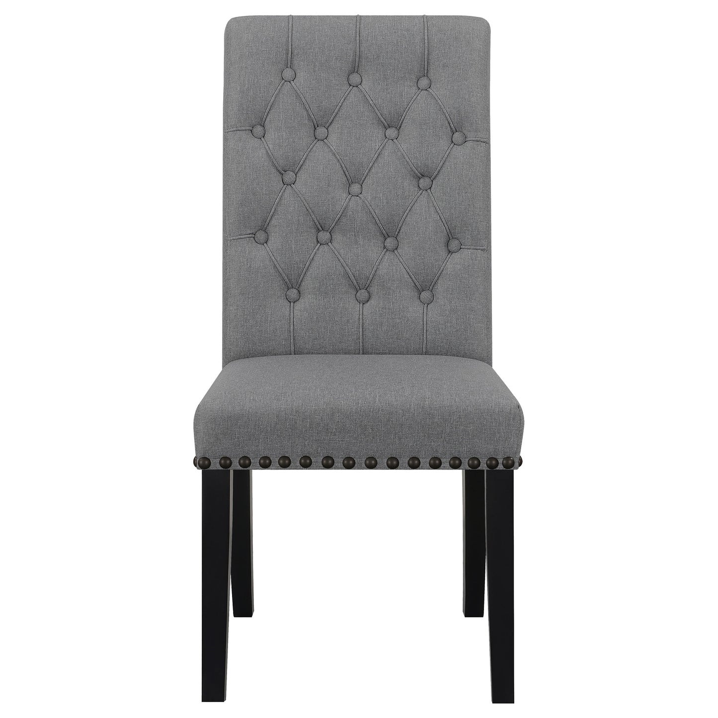 Alana Fabric Upholstered Dining Side Chair (Set of 2)