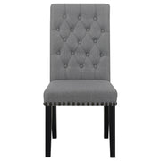 Alana Fabric Upholstered Dining Side Chair (Set of 2)
