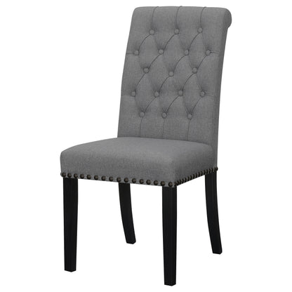 Alana Fabric Upholstered Dining Side Chair (Set of 2)