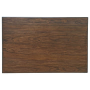 Juego de mesa de comedor rectangular Dewey en nogal