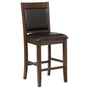 Juego de mesa de comedor rectangular Dewey en nogal