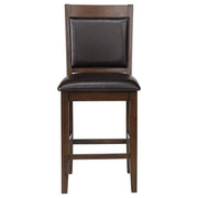 Juego de mesa de comedor rectangular Dewey en nogal