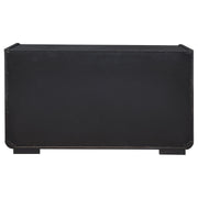 Leandro 2-drawer Dining Sideboard Server Burnished Black