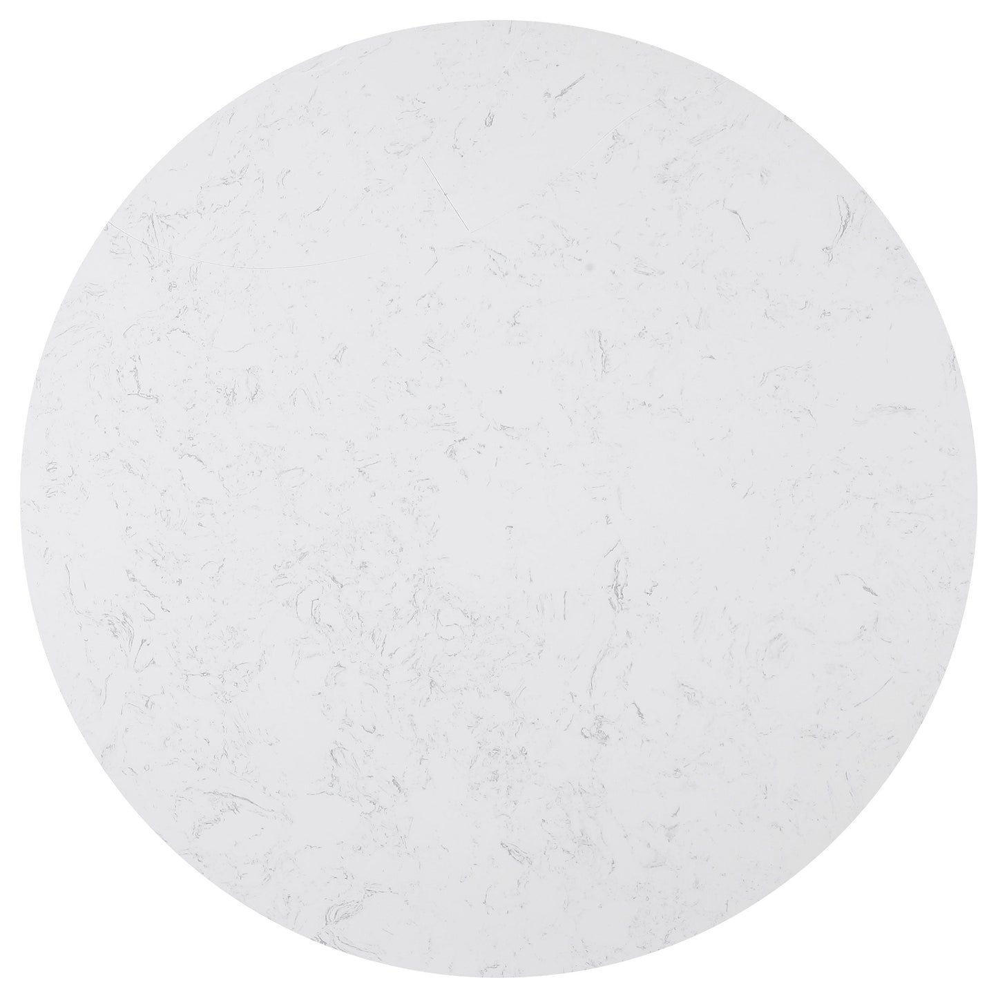 Juego de mesa de comedor rectangular con tapa de mármol Sherry marrón