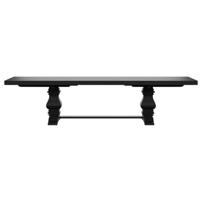 Florence 126-inch Extension Dining Table Set Beige