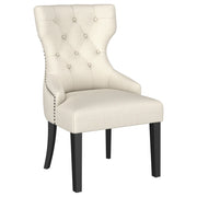 Juego de mesa de comedor extensible Florence de 126 pulgadas en color beige