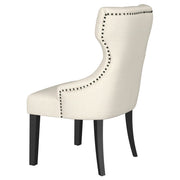 Juego de mesa de comedor extensible Florence de 126 pulgadas en color beige