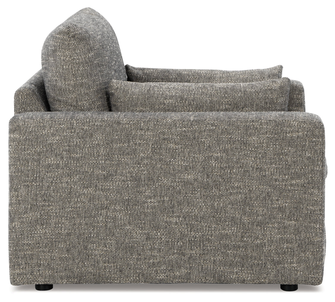 Dramatic Chair and Ottoman