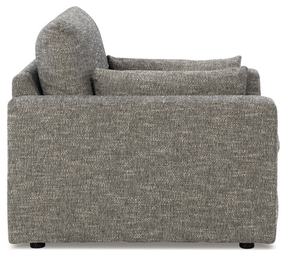 Dramatic Chair and Ottoman
