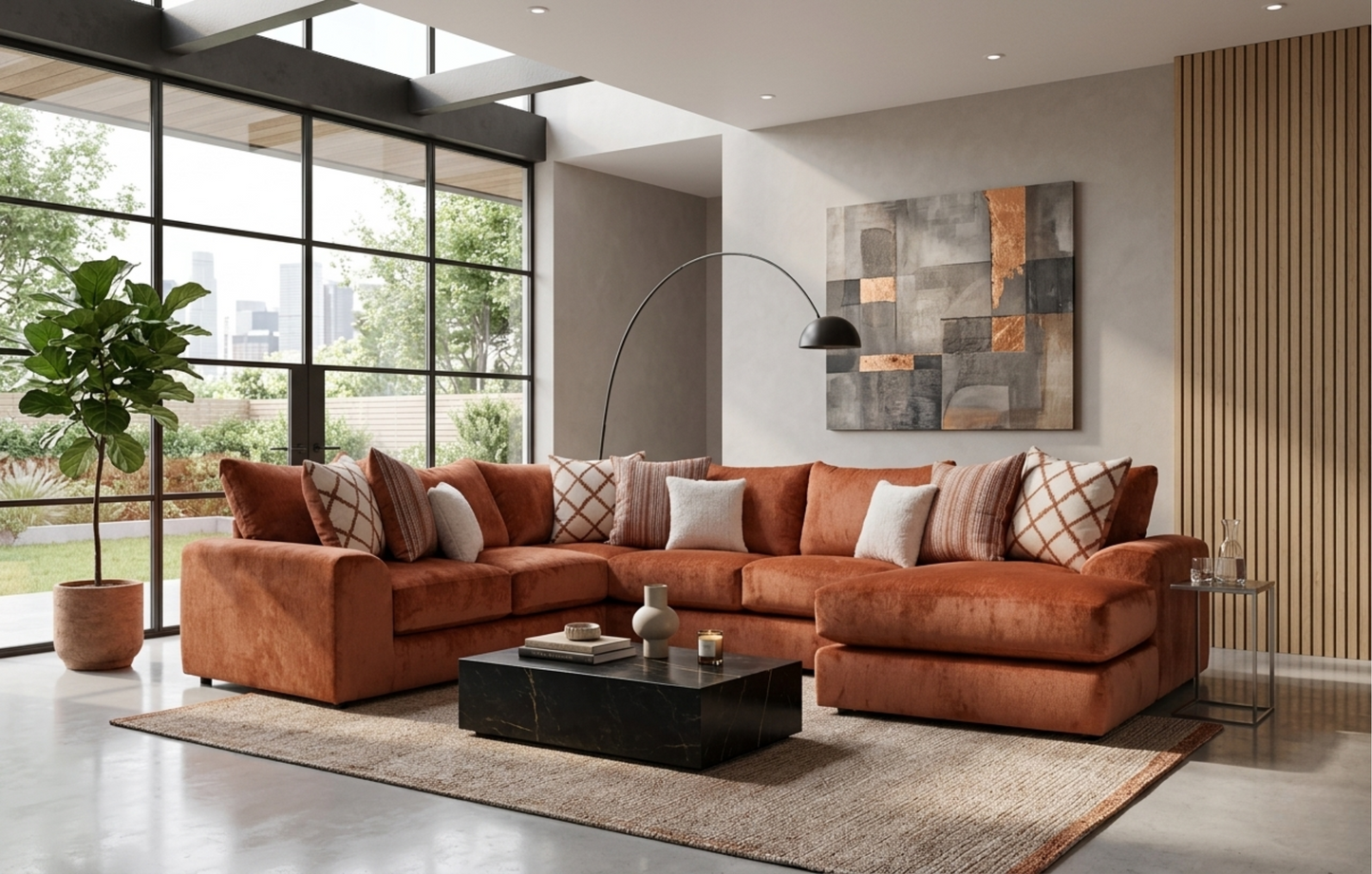 Aria Sectional with Chaise