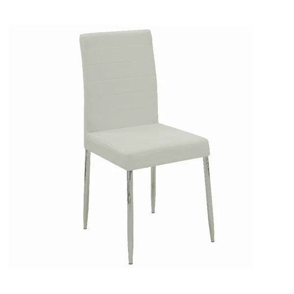 Maston Upholstered Dining Side Chair in White