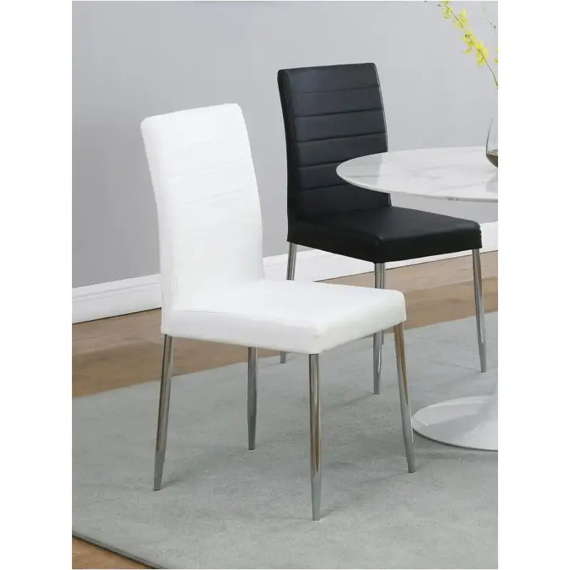 Maston Upholstered Dining Side Chair in White