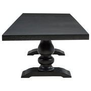Phelps 7-piece Rectangular Dining Table Set Distressed Noir