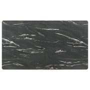 Juego de mesa de comedor extensible Crestmont, color negro