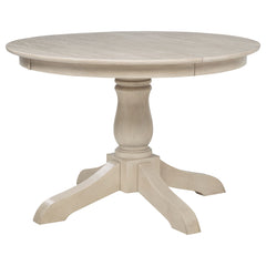 Orrison Oval 62-inch Wood Extension Leaf Dining Table Linen