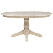 Orrison Oval 62-inch Wood Extension Leaf Dining Table Linen
