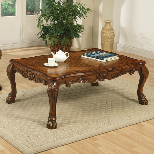 Dresden Rectangular Antique White Coffee Table