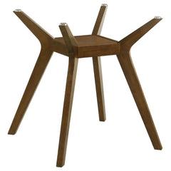 Paxton Square Wood Counter Height Dining Table Base Brown