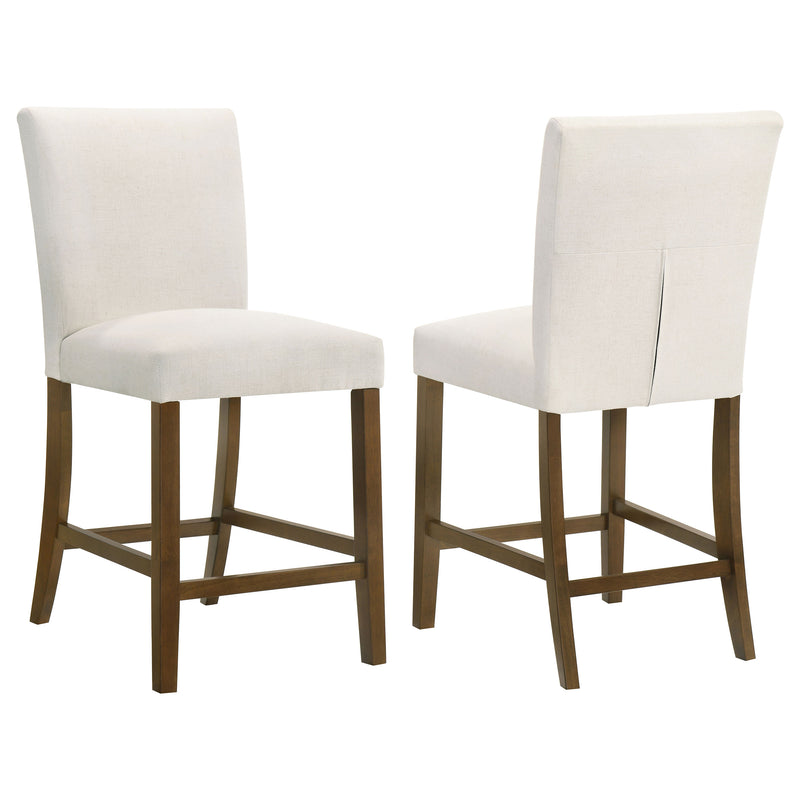 Paxton Upholstered Counter Height Dining Chair Beige (Set of 2)