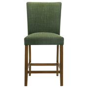 Paxton Upholstered Counter Height Dining Chair Green (Set of 2)