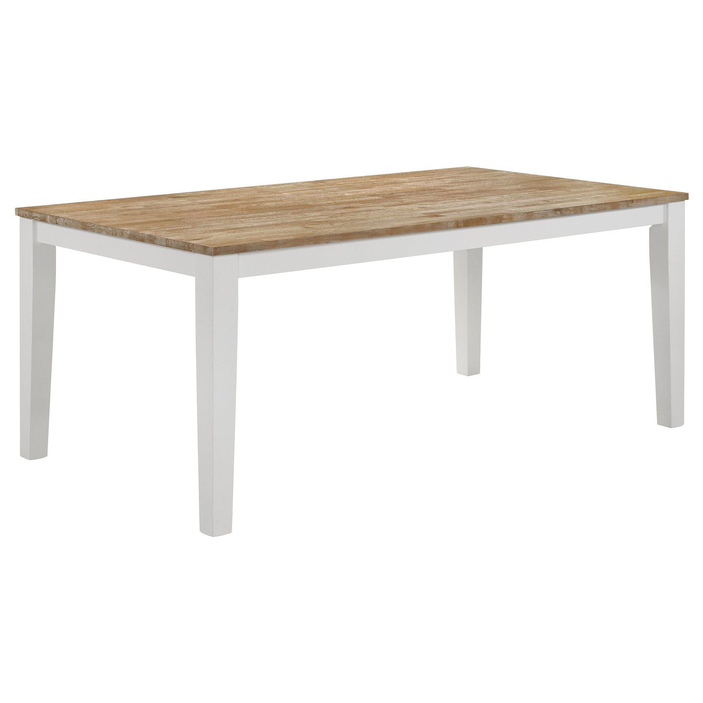 Mesa de comedor rectangular de madera Hollis de 72 pulgadas, color marrón