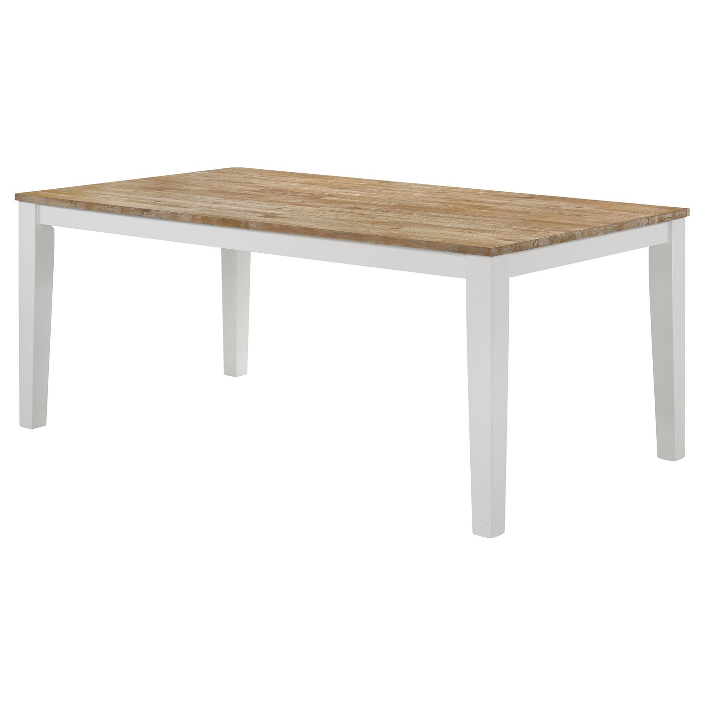 Mesa de comedor rectangular de madera Hollis de 72 pulgadas, color marrón