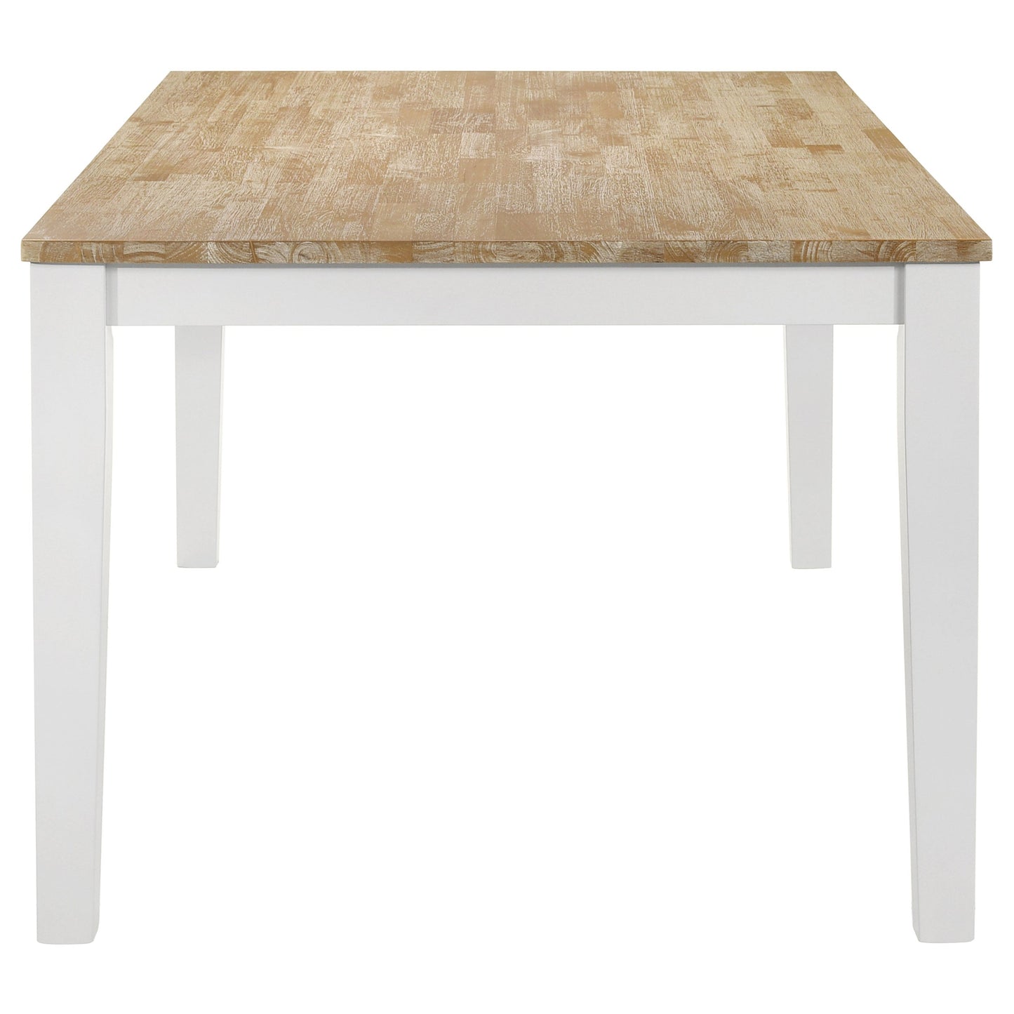 Mesa de comedor rectangular de madera Hollis de 72 pulgadas, color marrón