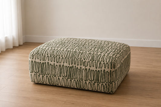 Aria Ottoman Amalfi Ivy