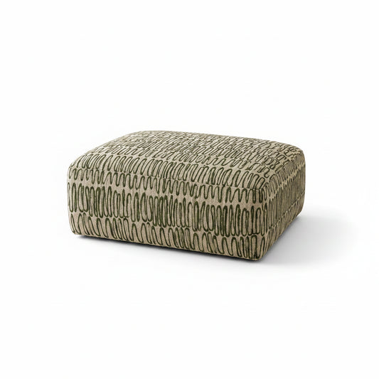 Aria Ottoman Amalfi Ivy