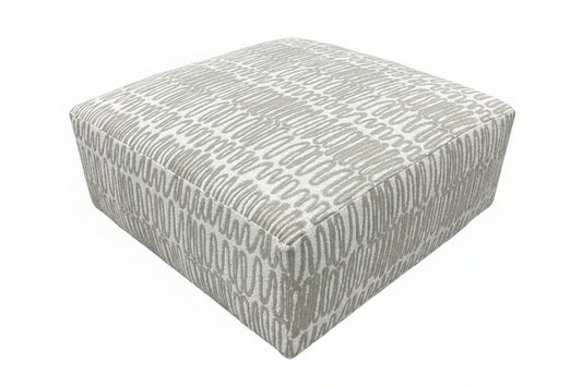 Aria Ottoman in Amalfi Birch