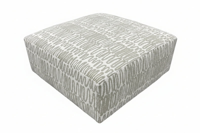 Aria Ottoman in Amalfi Birch