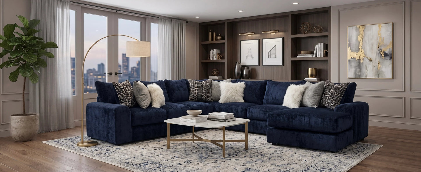 Aria Sectional with Chaise