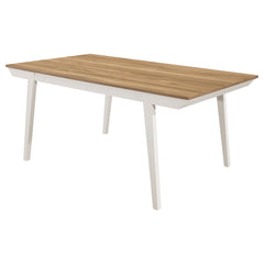 Nogales Rectangular 71-inch Wood Dining Table Off White