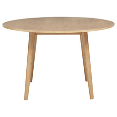Andrews 48-inch Round Wood Dining Room Table Light Ash