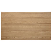 Andrews 66-inch Rectangular Dining Table Light Ash and White