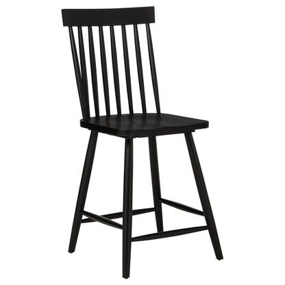 Andrews Windsor Counter Height Dining Side Chair (Set of 2)
