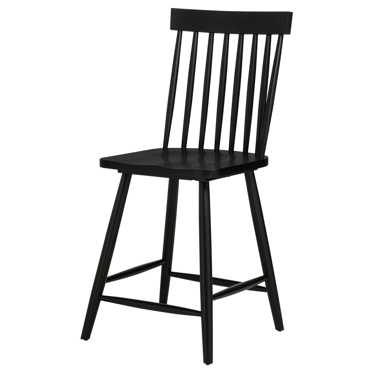 Andrews Windsor Counter Height Dining Side Chair (Set of 2)