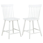 Andrews Windsor Counter Height Dining Side Chair (Set of 2)