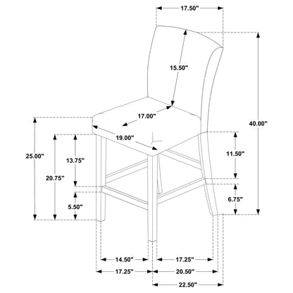 Alba Counter Height Chair