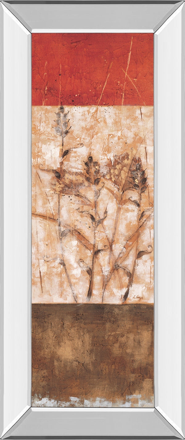 Mirrored Frame Fresco I By Loretta Linza
