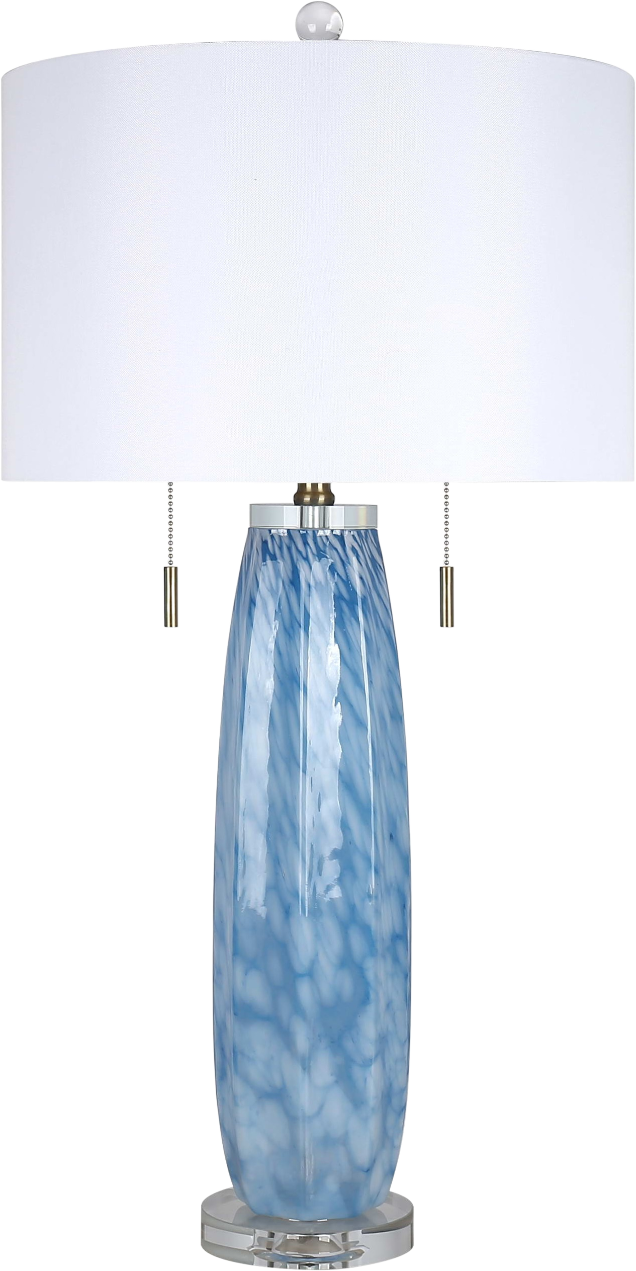 Azure Display Art Glass Table Lamp (Case Pack 2)